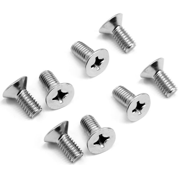 LFPartS Stainless Steel Brake Disc Rotor Screws for Acura & Honda (Pack of 8)