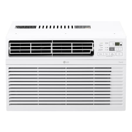 LG - 450 Sq. Ft. 10,000 BTU Smart Window Air Conditioner - White