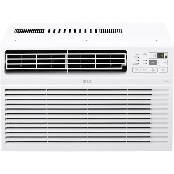 LG 10,000 BTU 450 Sq. ft New Smart Window Air Conditioner with Remote, LW1017ERSM1