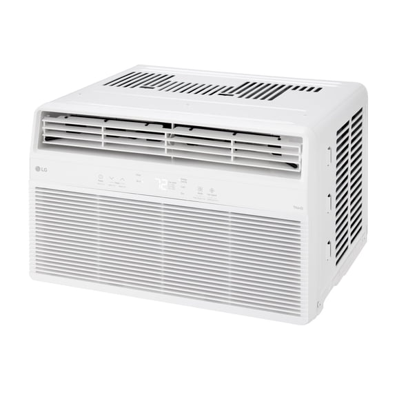 LG 10,000 BTU Window Smart (Wi-Fi) Air Conditioner with Remote, 115V, LW1025RSM