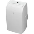 thumbnail image 1 of LG 12,000 BTU (DOE) 450 Sq. Ft  115-Volt Portable Air Conditioner with Heat, Dehumidifier Function and Wi-Fi Control, LP1025WHSM, 1 of 20