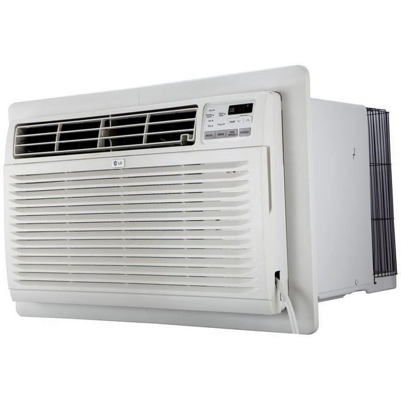 LG 10000 BTU (9800 BTU DOE) 340 Sq Ft Through-the-Wall Air Conditioner with Remote Control, White