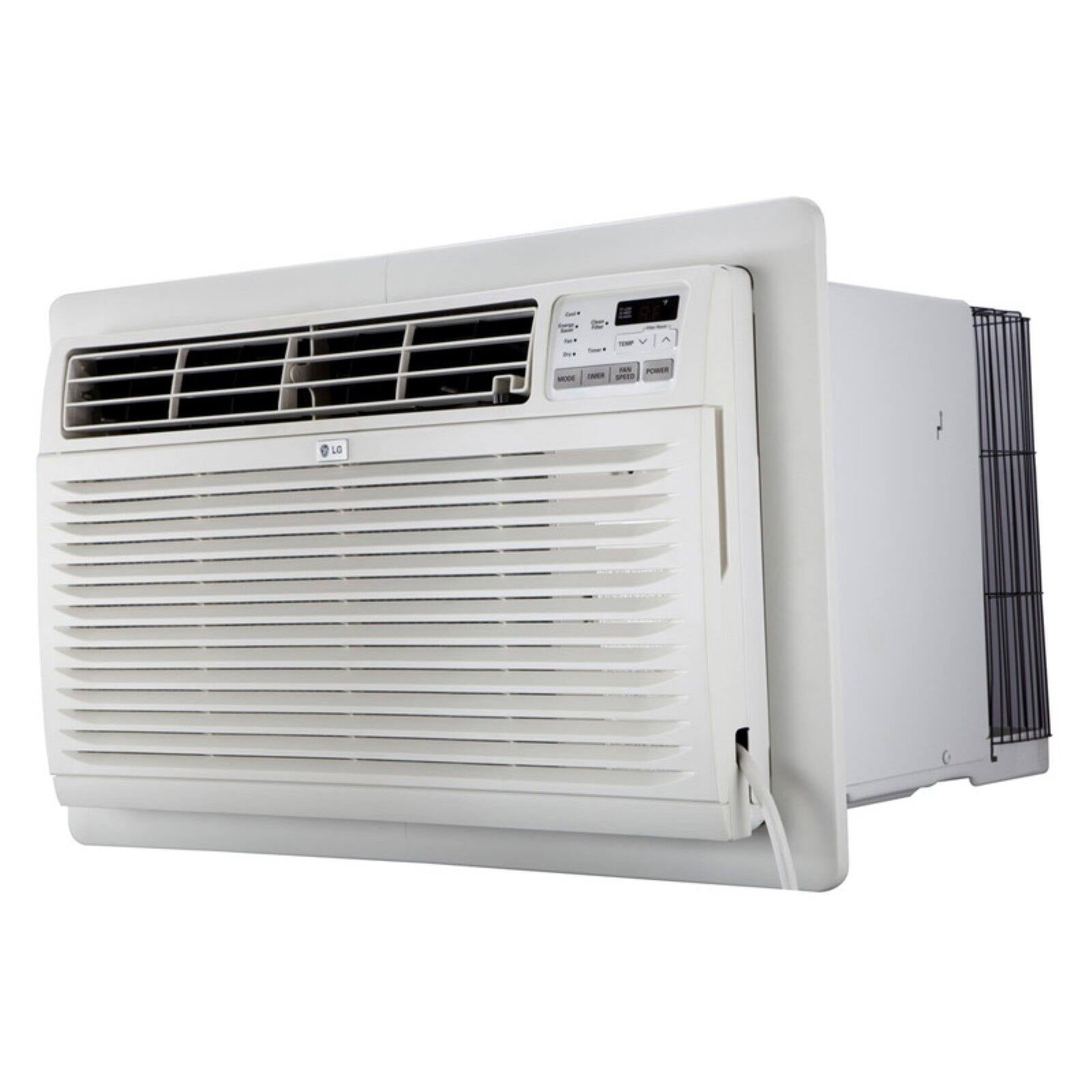 LG 11,800 BTU Through-the-Wall Air Conditioner with Remote, Cools up to 530  Sq. Ft., 3 Cool u0026 Fan Speeds, Universal design fits most sleeves, 115V -  Walmart.com