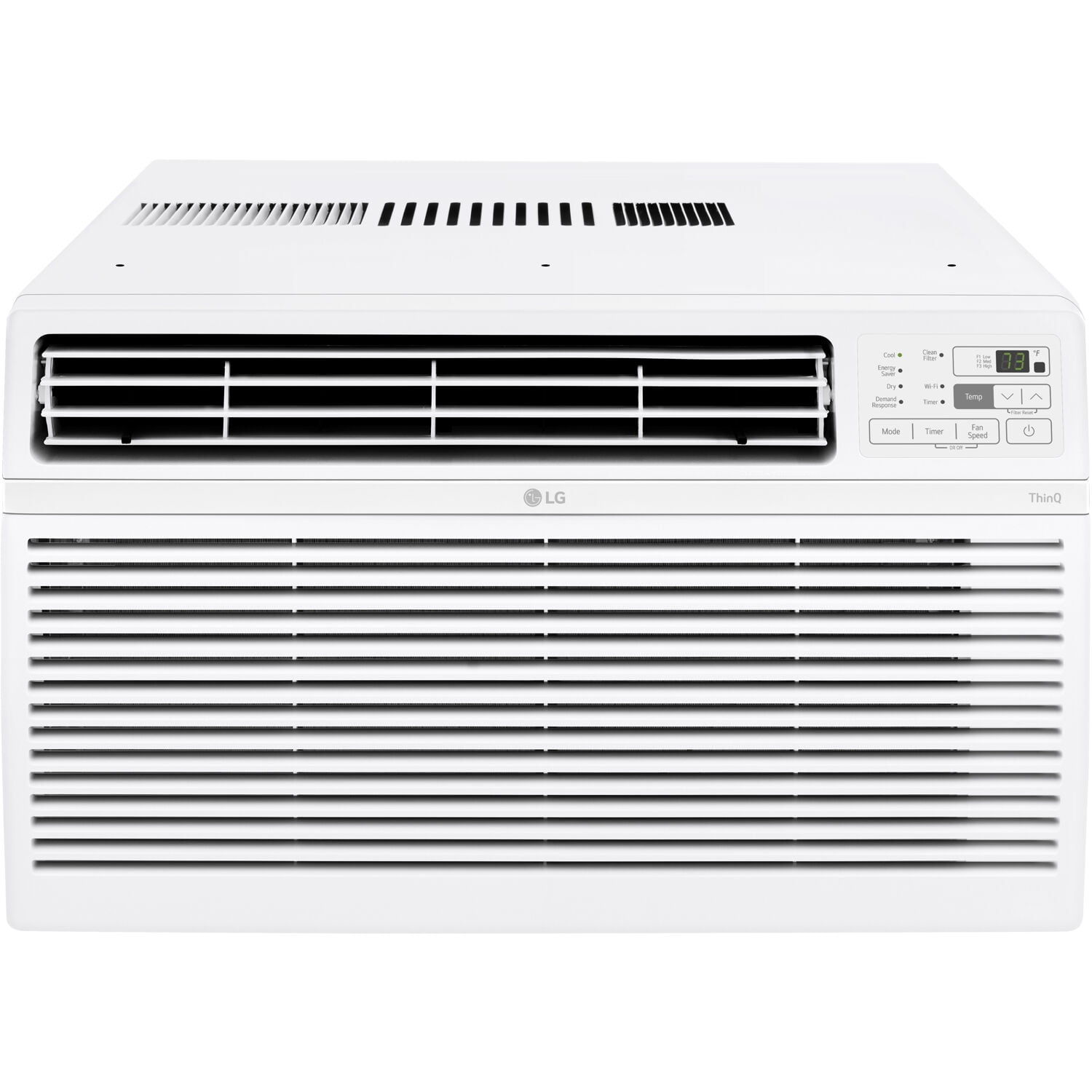 LG 12,000 BTU 115V 550 Sq ft Window Air Conditioner with Wi-Fi and remote, White, LW1217ERSM1 Sansujyuku sansujyuku.com