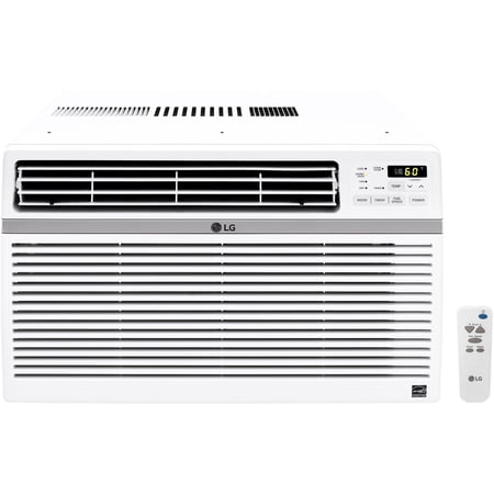 LG 12,000 BTU 115V Window-Mounted Air Conditioner with Remote Control Includes KUBICLE Premium 6.5 feet Insulating Open Cell Foam Tape