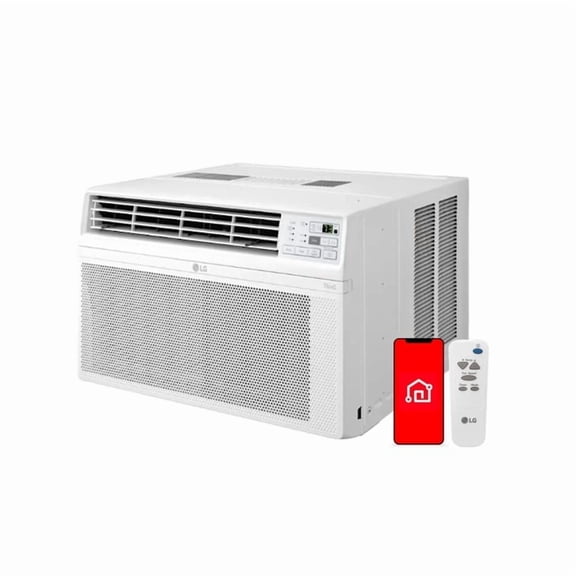 LG 12,000 BTU 115V ELECTRONIC SMART WAC W/REMOTE - WHITE