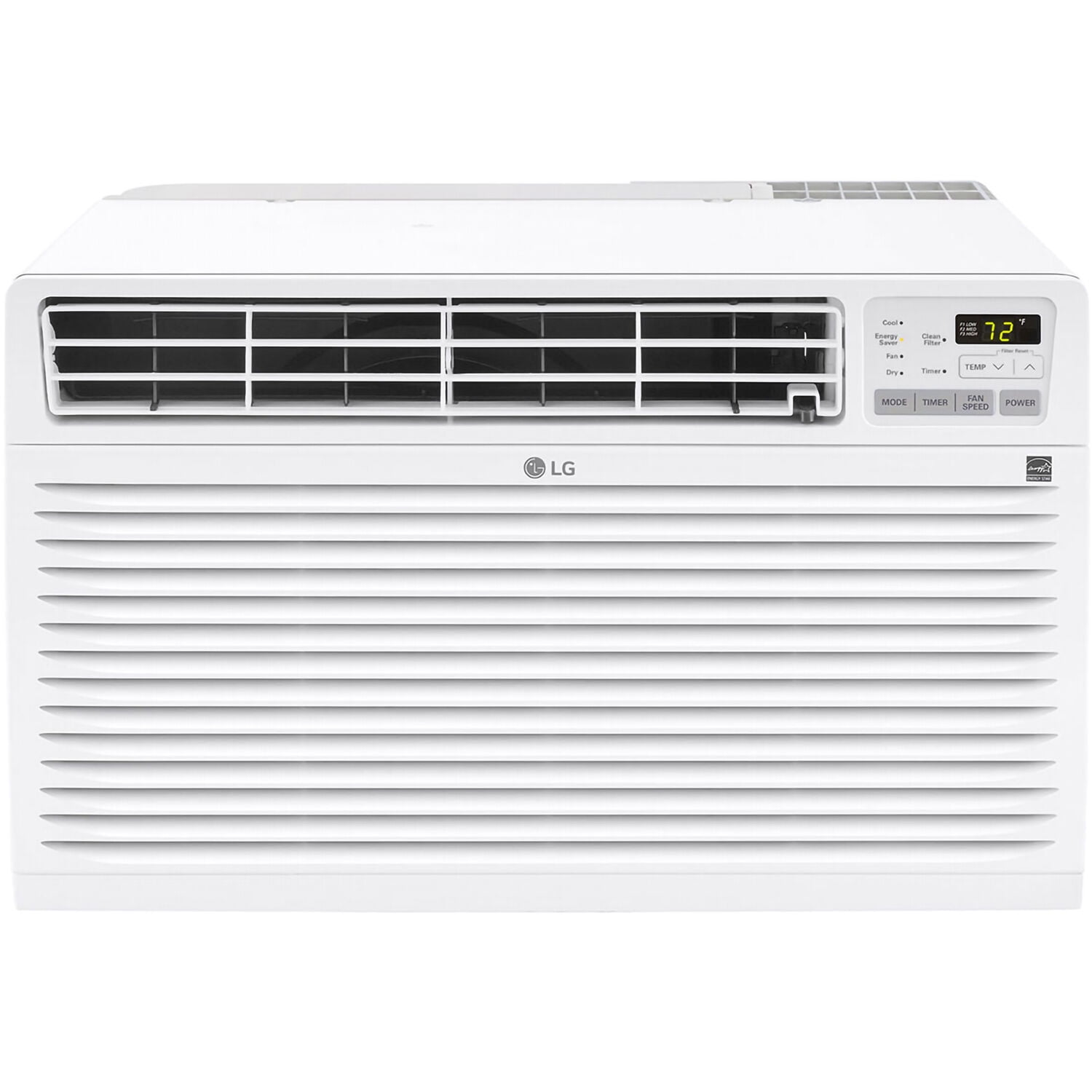 LG 14,000 BTU White Through-the-Wall Air Conditioner with Remote