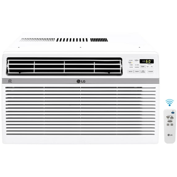 LG 15,000 BTU Window Smart Air Conditioner with Remote, LW1521ERSM