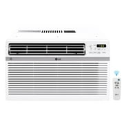 LG 18,000 BTU 230V Window Smart Air Conditioner with Remote, LW1821ERSM