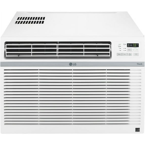 LG 18000 BTU (12000 BTU DOE) 700 Sq Ft Window Air Conditioner, White