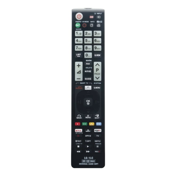 LG-1LC Replace Remote for LG TV 32LJ550B-UA 39LB5800-UC 40UB8000-UB 42LB5800-UG