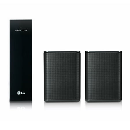 LG - 70W Wireless Rear Channel Speakers (Pair) - Black
