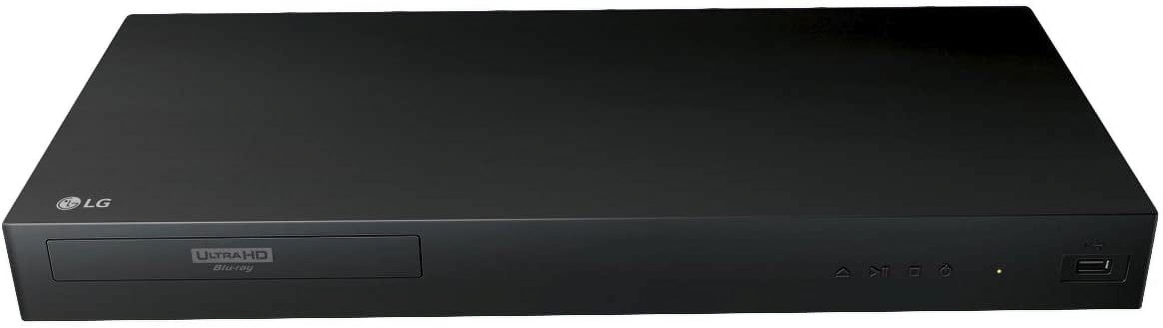 LG 2017 UP875 4K Ultra HD 3D BluRay Player with Remote Control, HDR
