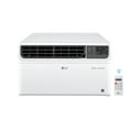 thumbnail image 1 of LG 23,500 BTU 1,440 Sq. ft. Dual Inverter Smart Window Air Conditioner, White, LW2422IVSM, 1 of 18