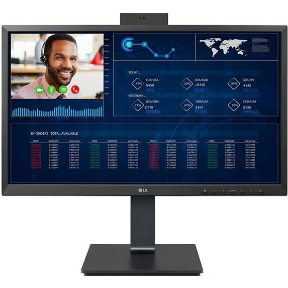 LG 23.8in Full HD All-in-One Thin Client with IPS Display (Intel Celeron J4105 , 8GB RAM, 256GB SSD, Intel UHD 600, Wifi, Win 11 Home)
