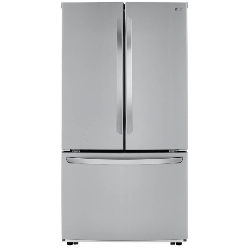 LG 23 cu.ft. Counter Depth French Door Refrigerator - Stainless Steel - image 1 of 7
