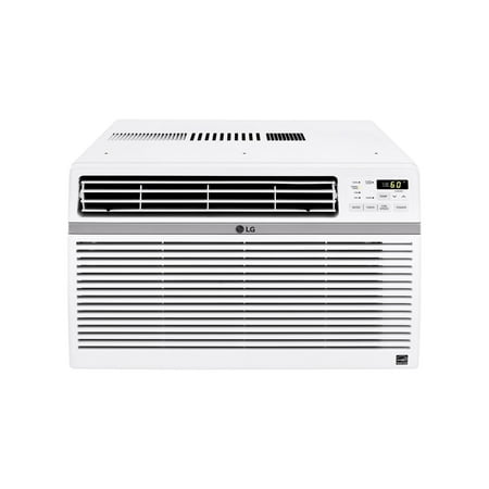 LG 24,500 BTU 230V Window-Mounted Air Conditioner with Three Fan Speeds and Remote Control Includes KUBICLE Premium 6.5 feet Insulating Open Cell Foam Tape