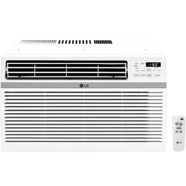 LG 24,500 BTU Window Air Conditioner, 1,560 Sq.ft. (39'x40' Room Size), Remote, 230/208V