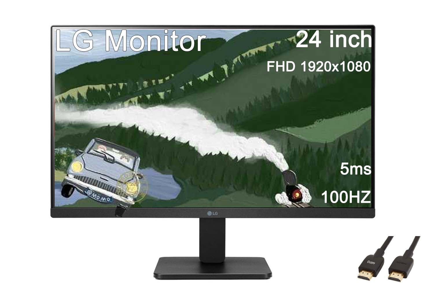 24インチ フルHDモニター 100Hz 5ms IPS ノングレア ピボット : KOORUI モニター 24インチ VA 非光沢 フルHD pcモニター