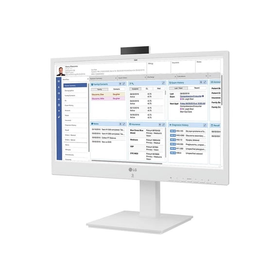 LG 24CR670IK6P - Thin client - all-in-one 1 x Pentium Silver N6005 / up to 3.3 GHz - RAM 8 GB - flash - eMMC 16 GB - UHD Graphics - IEEE 802.11ax (Wi-Fi 6), Gigabit Ethernet - IGEL OS - monitor: LED 23.8" 1920 x 1080 (Full HD)