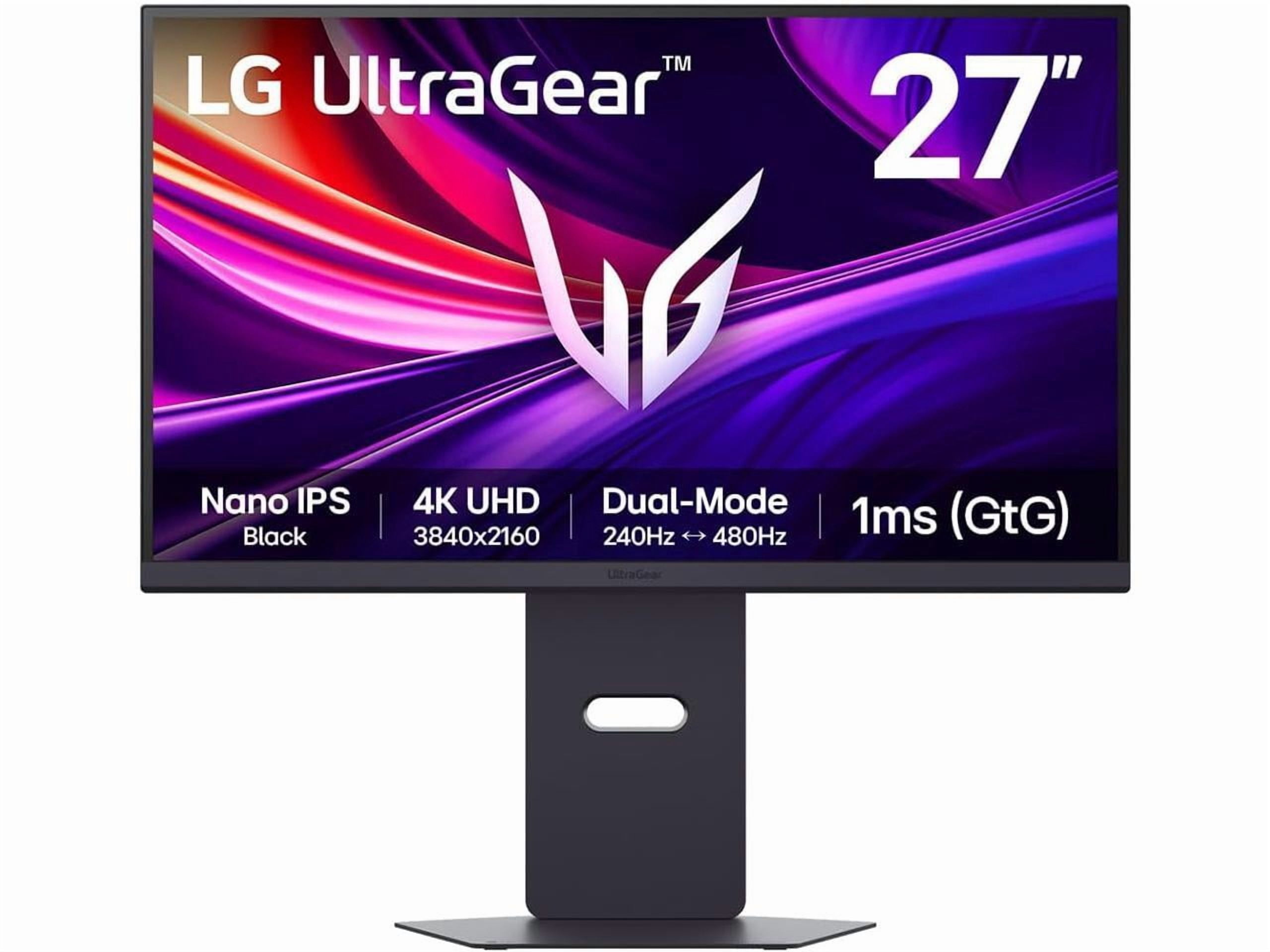 Lg Pro Kitchen LG 27 Inch UltraGear Nano IPS 4K UHD 240Hz or FHD 480Hz Gaming Monitor ...