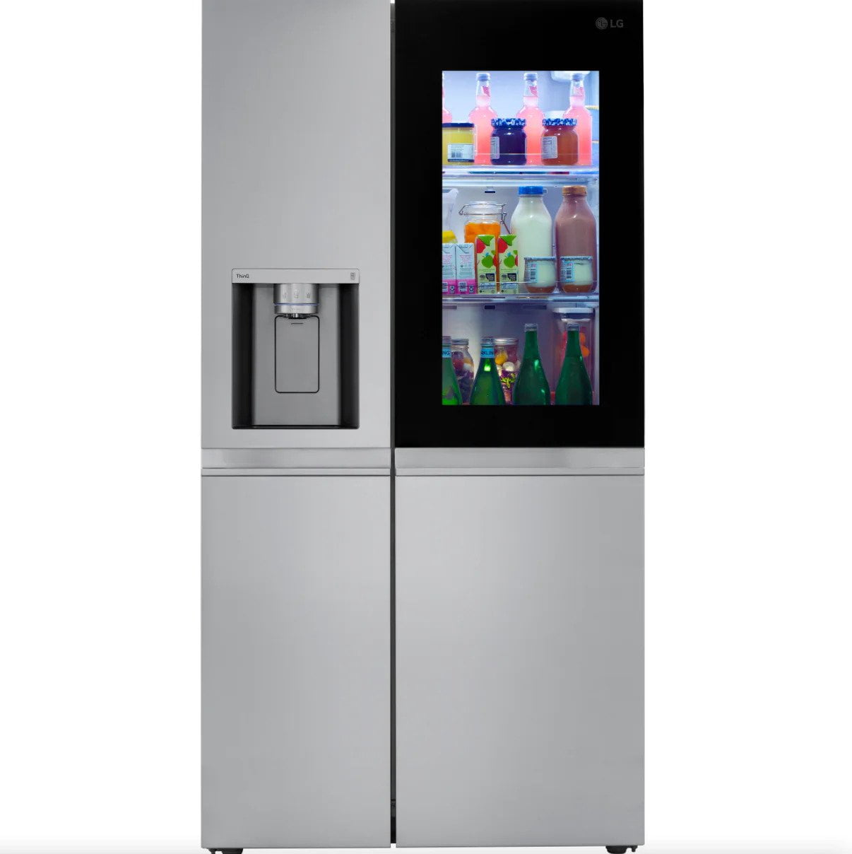 LG 27 Cu. ft. Side by Side Refrigerator w/ InstaView, Stainless Steel
