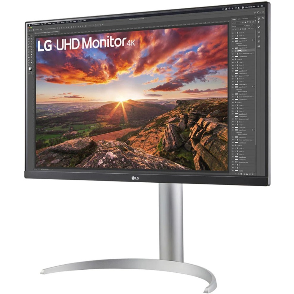LG 27" IPS 4K UHD VESA HDR400 Monitor with USB Type-C (27UP850N-W) - image 1 of 19