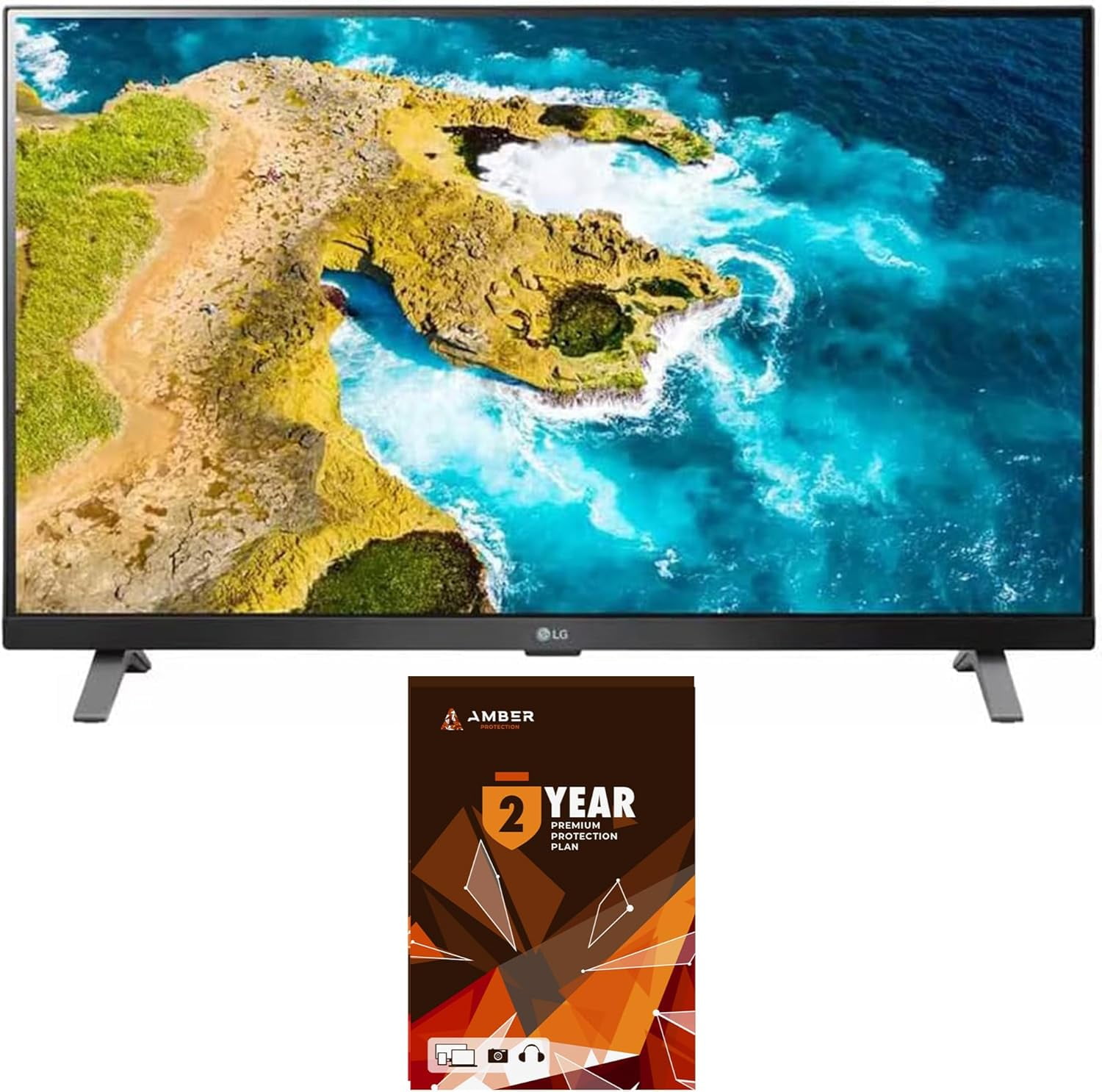 LG 27LQ625S-PU 27 Inch Full HD IPS LED TV Monitor with 2 Year Amber Protection Plan (2022)