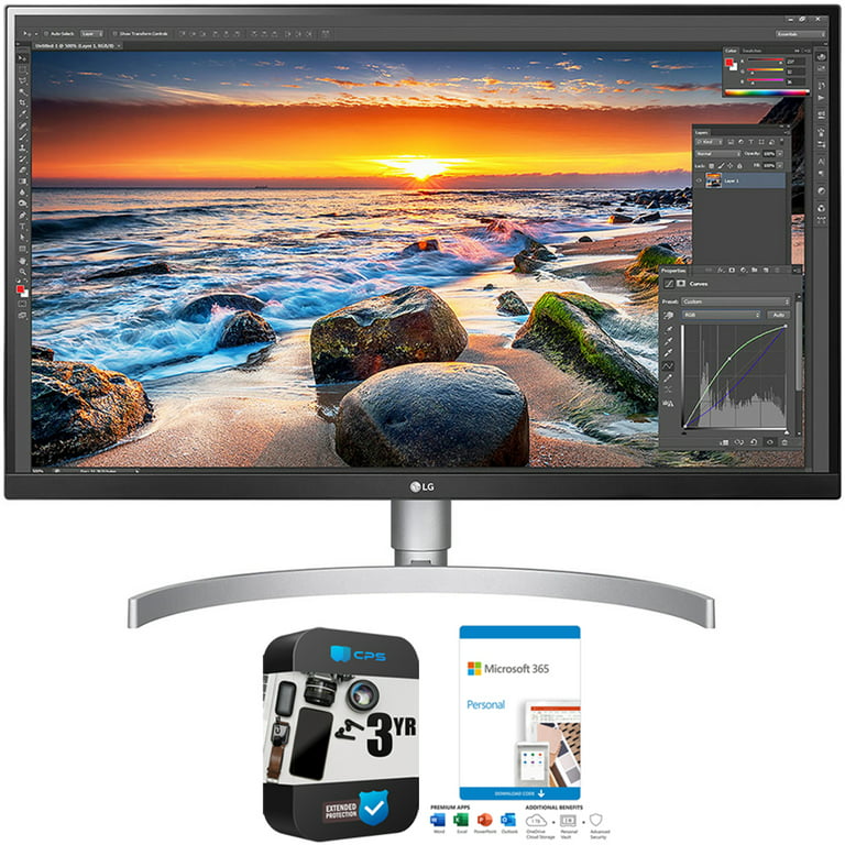 LG 27UL850-W 27 inch 4K UHD IPS LED Monitor with VESA DisplayHDR