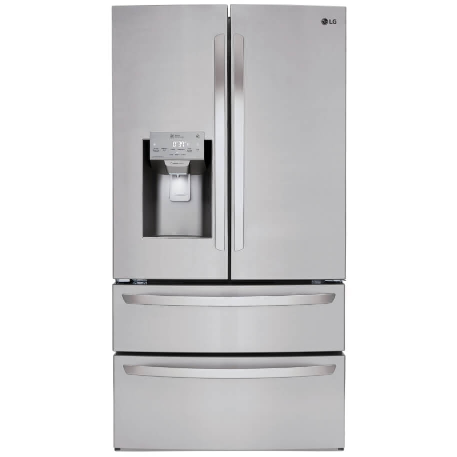 Stainless Steel Smart French Door Refrigerator with Ice Maker