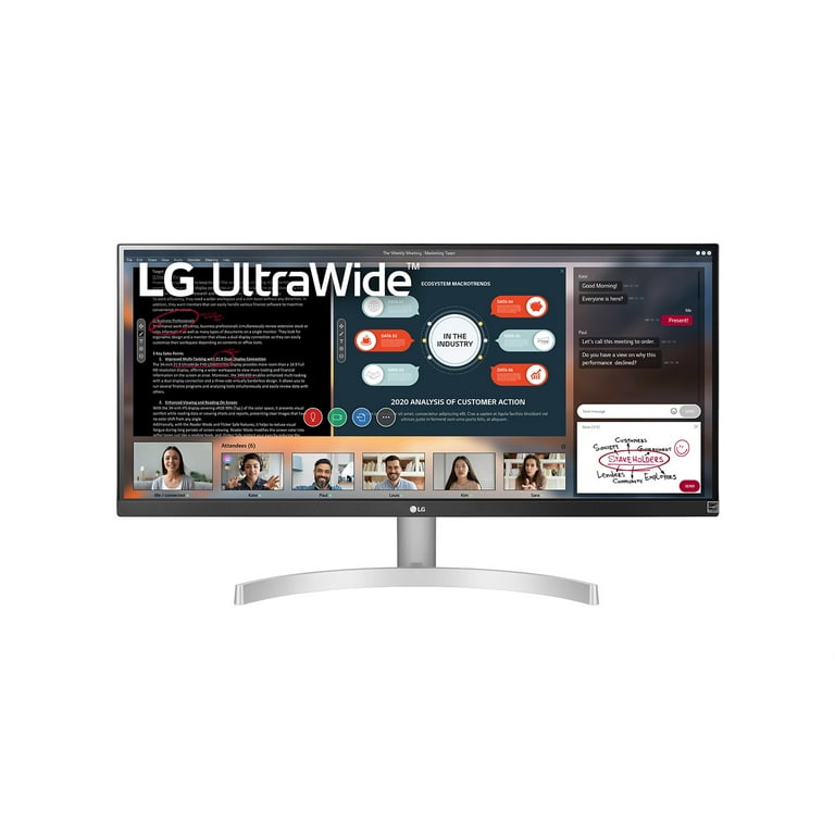 LG 2023 Newest UltraWide WFHD 29 Inch Computer Monitor, 21:9 Curved  UltraWide(2560x1080) Full HD IPS Display, 99% sRGB, HDR10, IPS with HDR 10