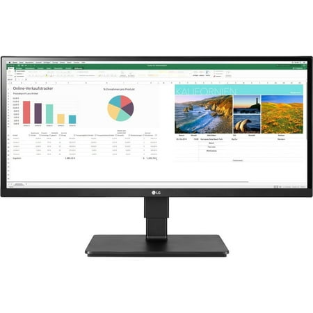 LG - 29” HDR10 IPS Full HD UltraWide Monitor - Black