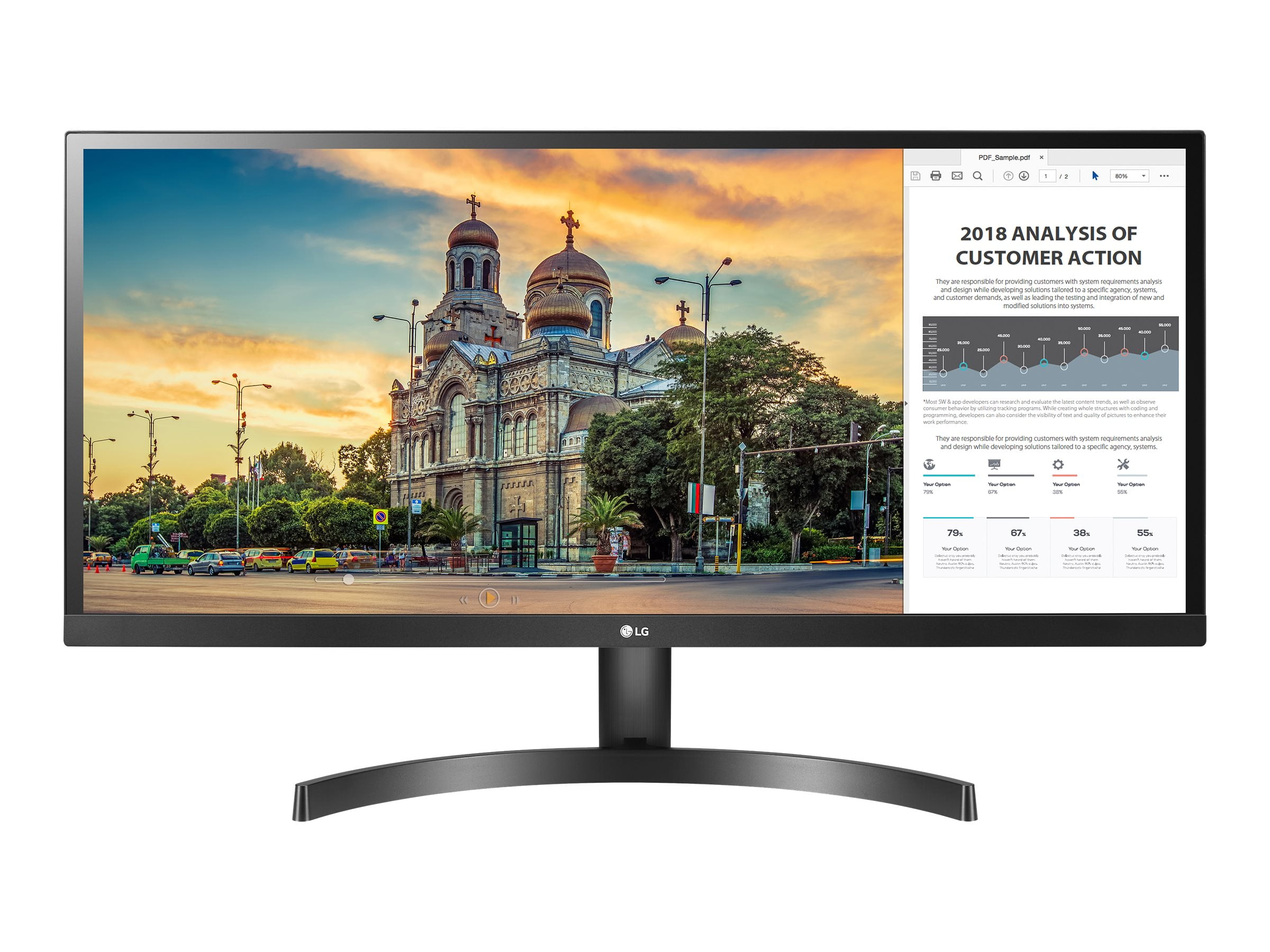 LG 29WL500-B - LED monitor - 29 LG 29WL500-B - LED monitor - 29