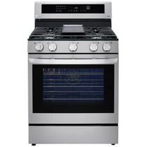 LG 30” 5.8 cu ft Slide-In Gas Range in Stainless Steel