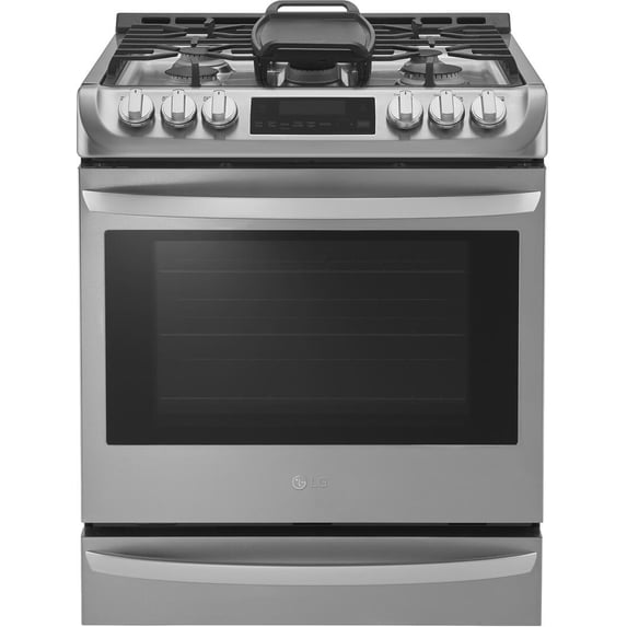 LG 30 Inch Slide-In Gas Range with ProBake Convection Oven