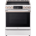 thumbnail image 1 of LG 30 Inch Slide-In Induction Smart Range with 5 Elements, 6.3 cu. ft. ProBake Convection Oven in White LSIS6338NE, 1 of 8