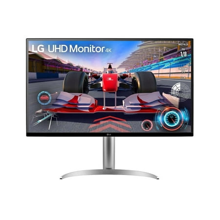 LG 32" (31.5" Viewable) 144 Hz VA UHD Gaming Monitor FreeSync Premium (AMD Adaptive Sync) 3840 x 2160 (4K) DCI-P3 90% (CIE1976) 32UQ750-W