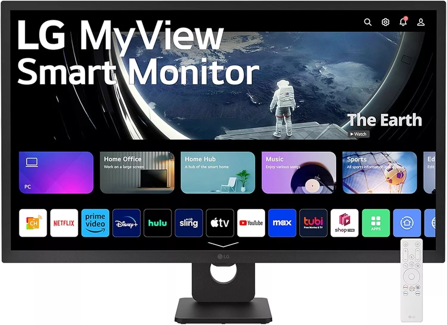 LG 32SR50F-B MyView Smart Monitor 32-Inch FHD (1920x1080) IPS