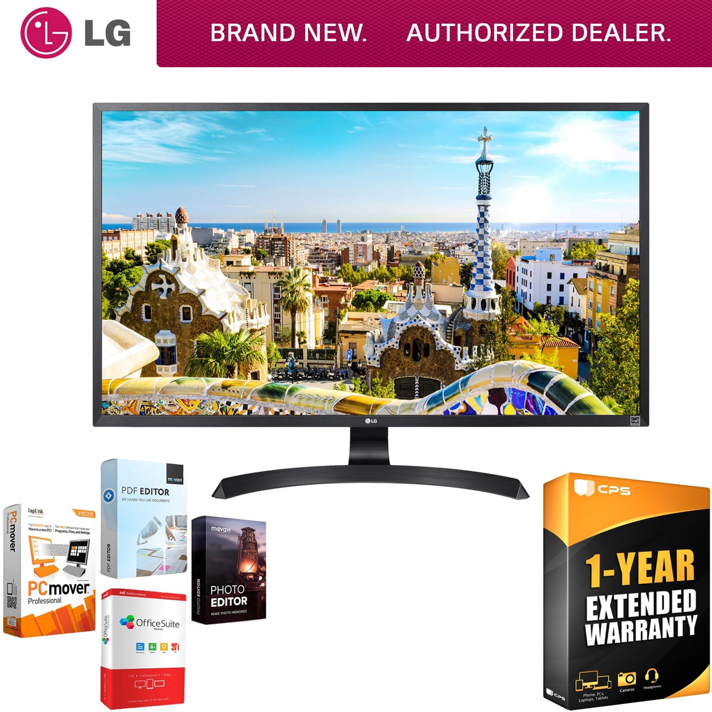 LG UD B  inch x Ultra HD 4k LED Monitor with