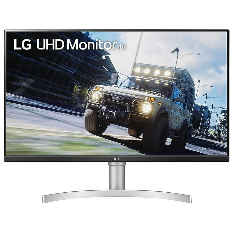 LG 32UN550-W 32 (31.5 Viewable) UHD 3840 x 2160 4K HDR10 HDMI DisplayPort  AMD FreeSync Monitor 