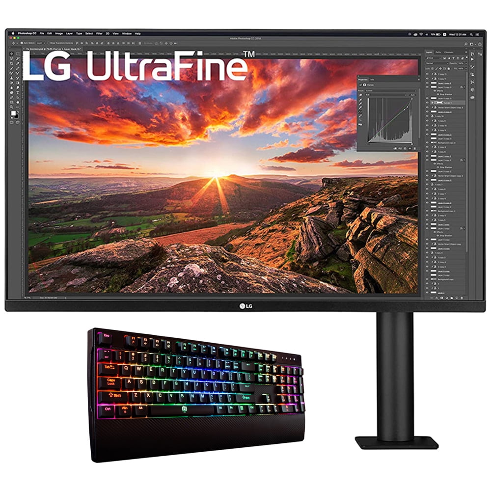 LG 32UN880-B 32 inch UltraFine Display Ergo Stand UHD 4K