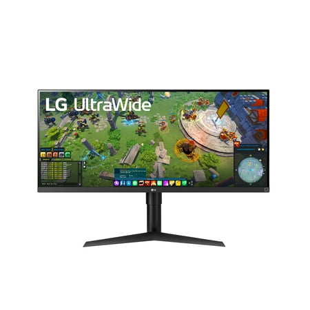 LG - 34” UltraWide FHD HDR 75Hz FreeSync Monitor (USB) - Black