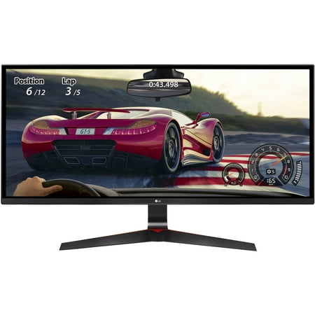 LG - 34" IPS LCD UltraWide FHD FreeSync Monitor (DisplayPort, HDMI) - Black