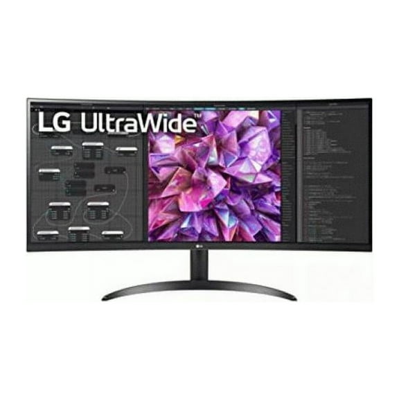 LG 34BQ60QC-B 34" UW-QHD 3440x1440 Curved Screen LCD IPS Monitor