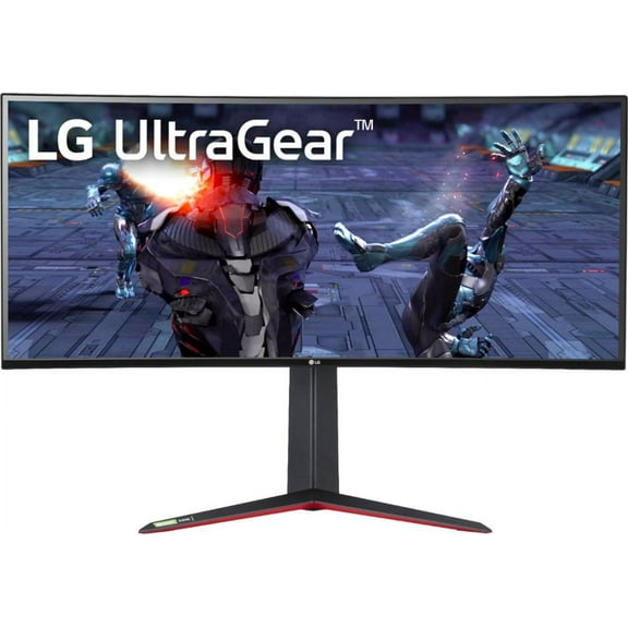 LG 34GN850-B UltraGear 34" IPS LED UltraWide HD FreeSync and G-SYNC Compatible Monitor - Black