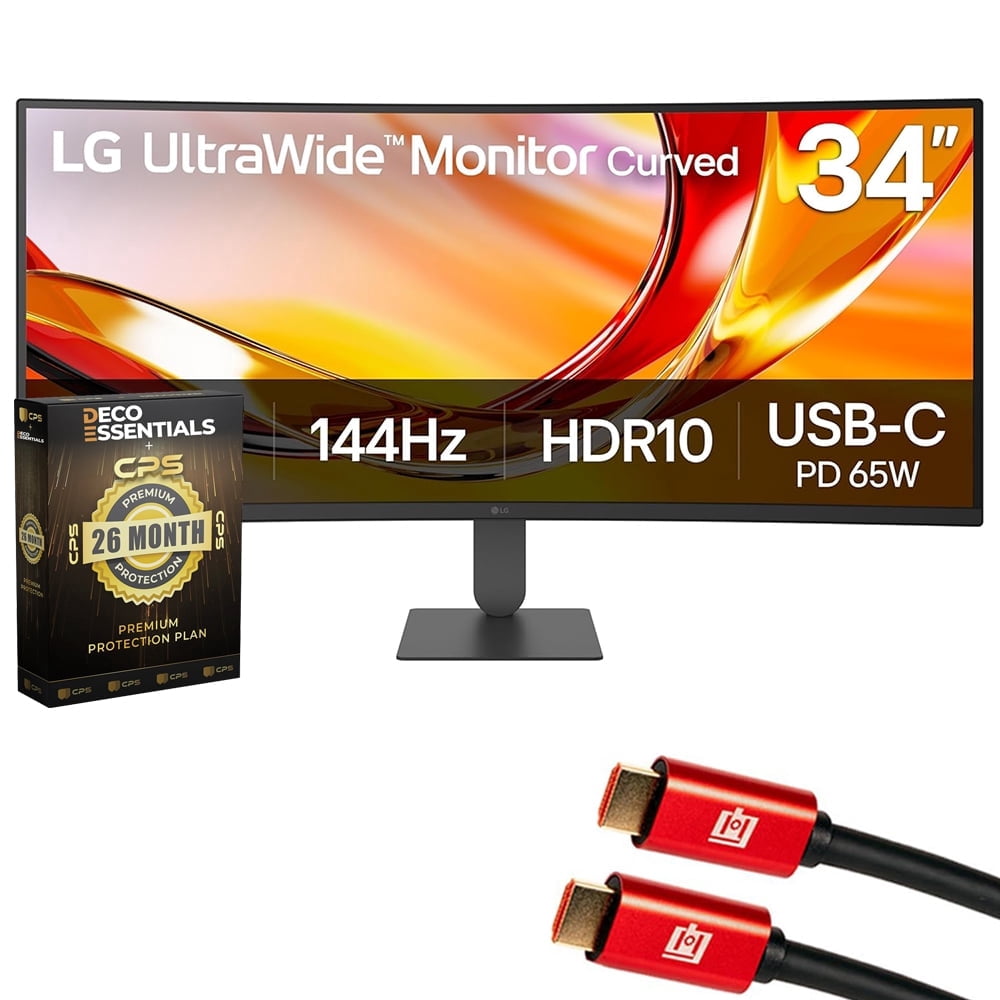 LG Ultra Wide 34 Monitors Curved WQHD Screens
