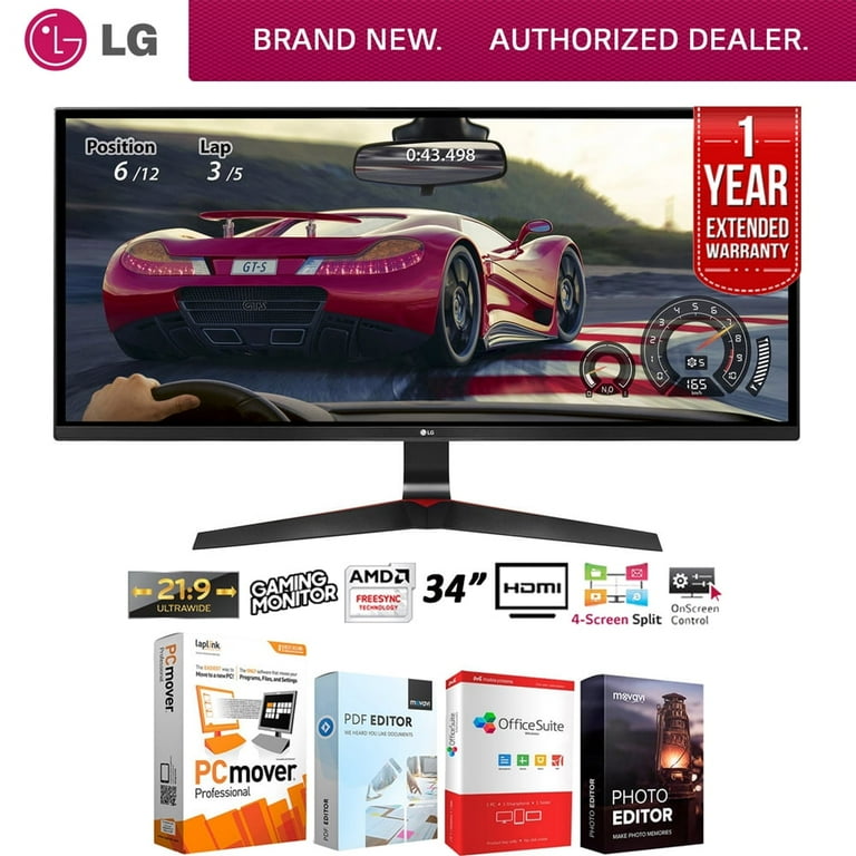 LG ゲーミングモニター34UM69G-B 34インチ/21:9 ウルトラワイド LG ゲーミングモニター34UM69G-B 34インチ/21:9 ウルトラワイド