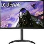 LG 34WP65C-B UltraWide Computer Monitor 34-inch QHD (3440x1440) 160Hz, HDR10, AMD FreeSync Premium, Built-In Speaker, Borderless Design, Tilt/Height Stand, HDMI DisplayPort, Black