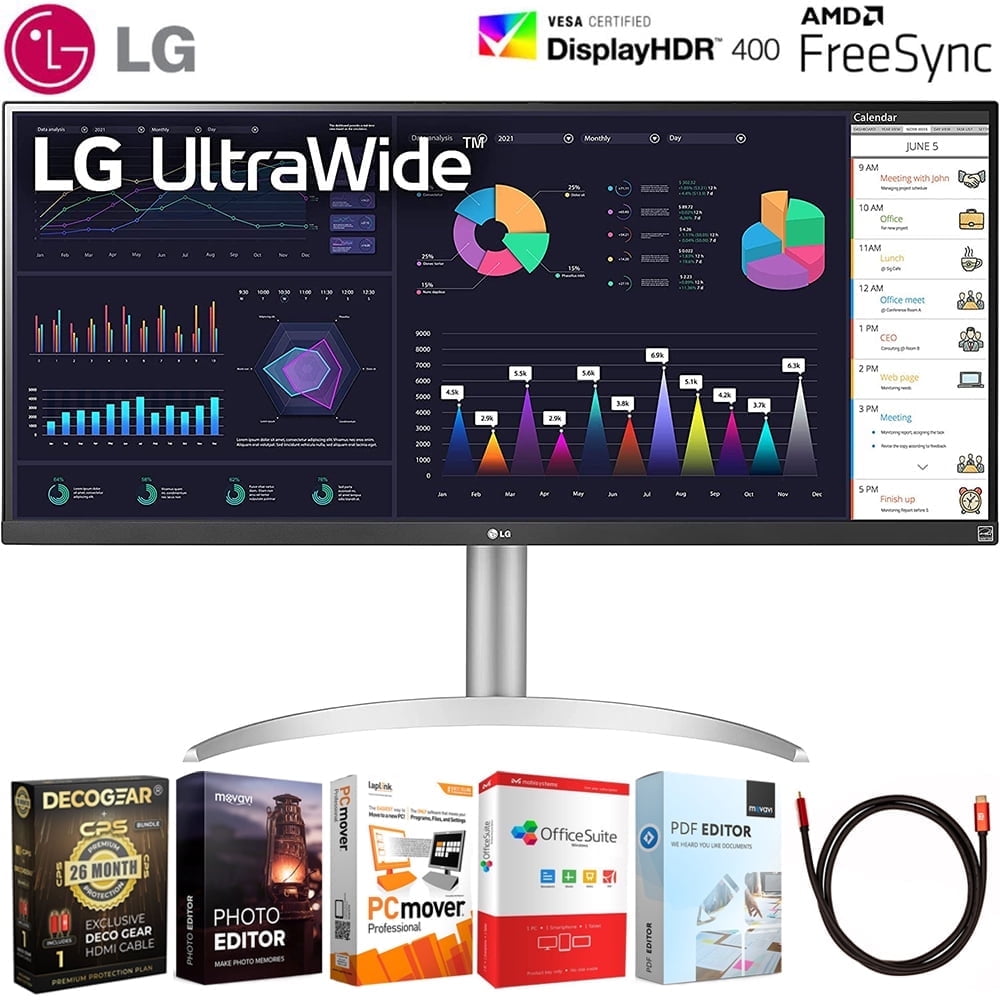 【34WQ650-W】34/UWFHD/HDMI 34-inch UltraWide FHD IPS Monitor - 34WQ650-W | LG USA