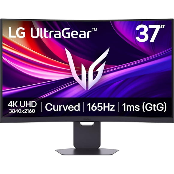 LG 37" UltraGear 4K UHD 3840x2160 165Hz Curved Gaming Monitor (37G800A-B)